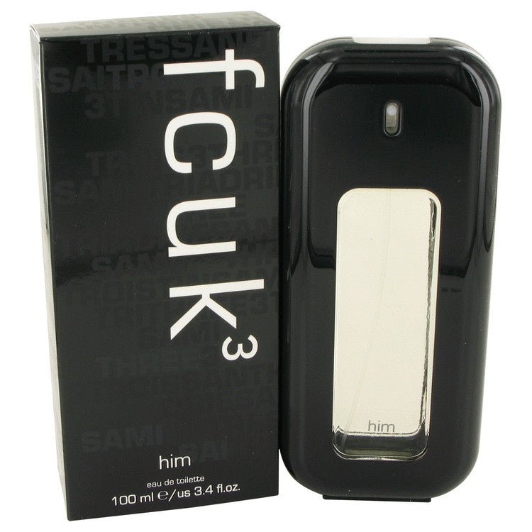 Fcuk 3 Eau De Toilette Spray By French Connection (Men) - Rochan Shop