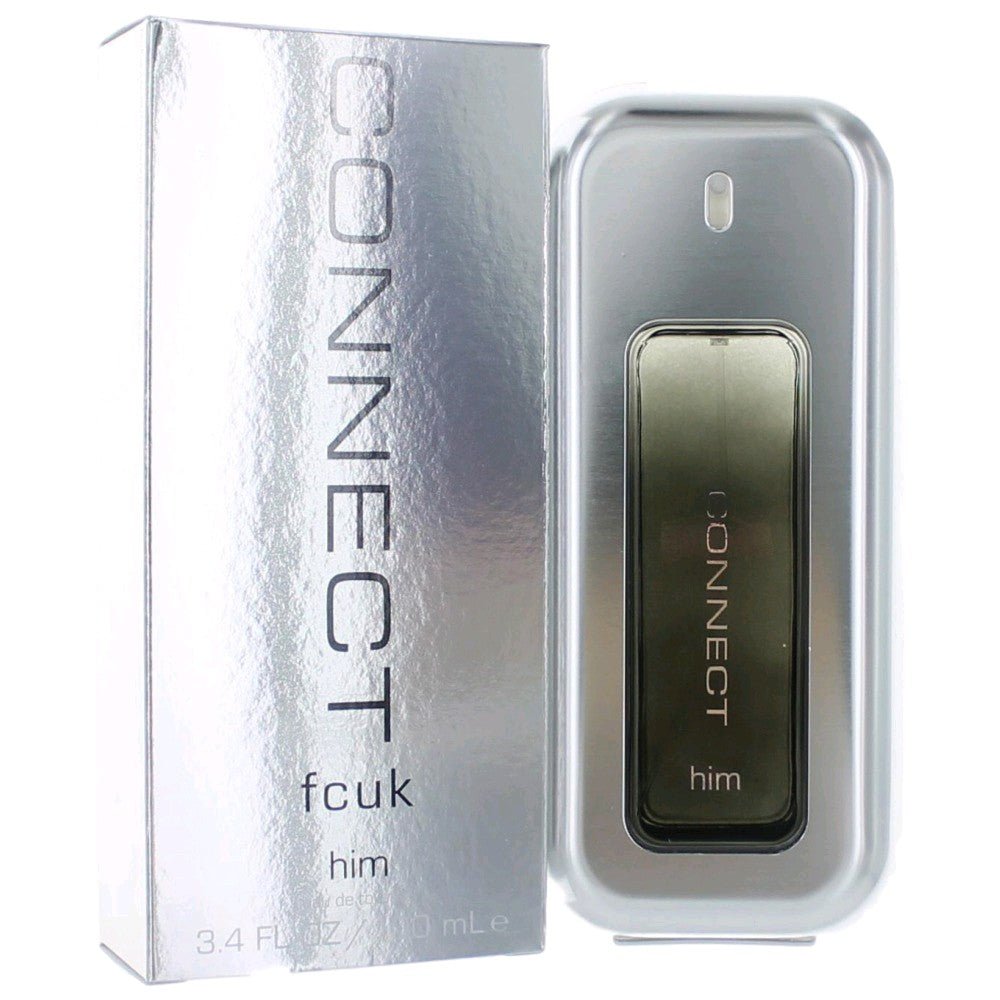 Fcuk Connect By French Connection, 3.4 Oz Edt Spray For Men - Rochan Shop