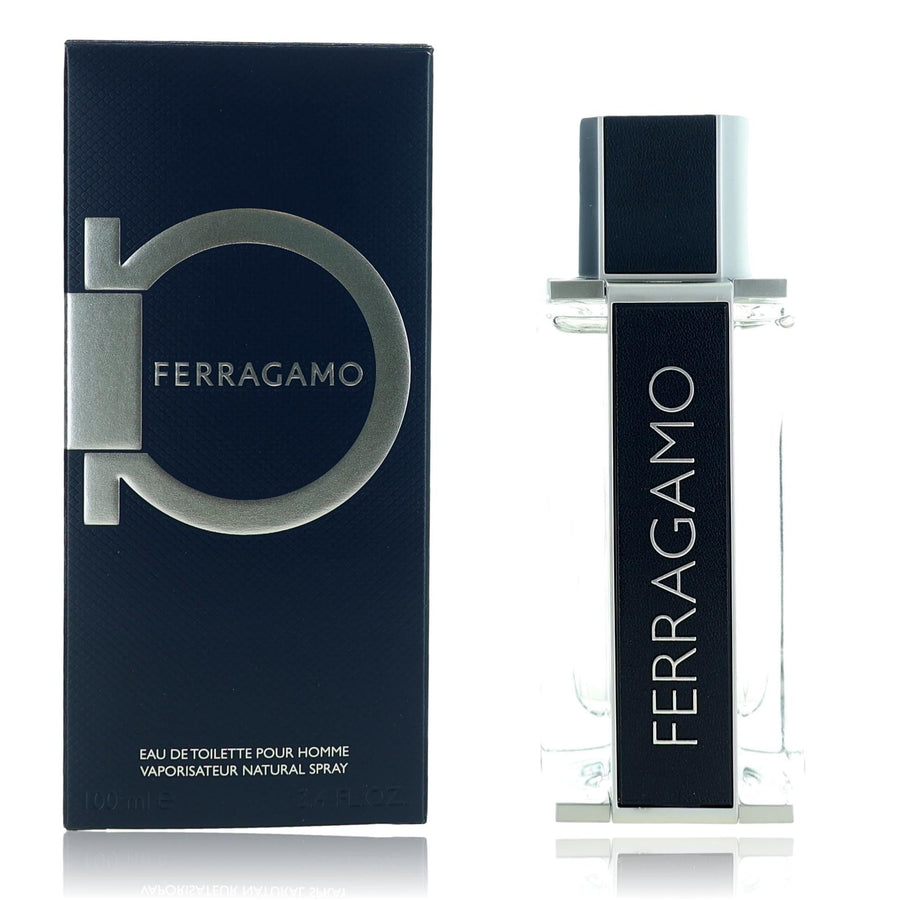 Ferragamo By Salvatore Ferragamo, 3.4 Oz Eau De Toieltte Spray Men - Rochan Shop