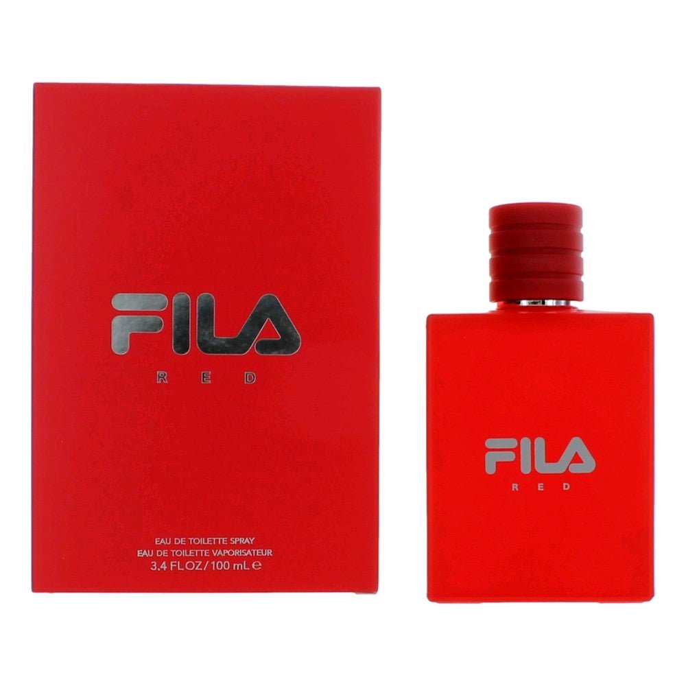 Fila Red By Fila, 3.4 Oz Edt Spray For Men - Rochan Shop