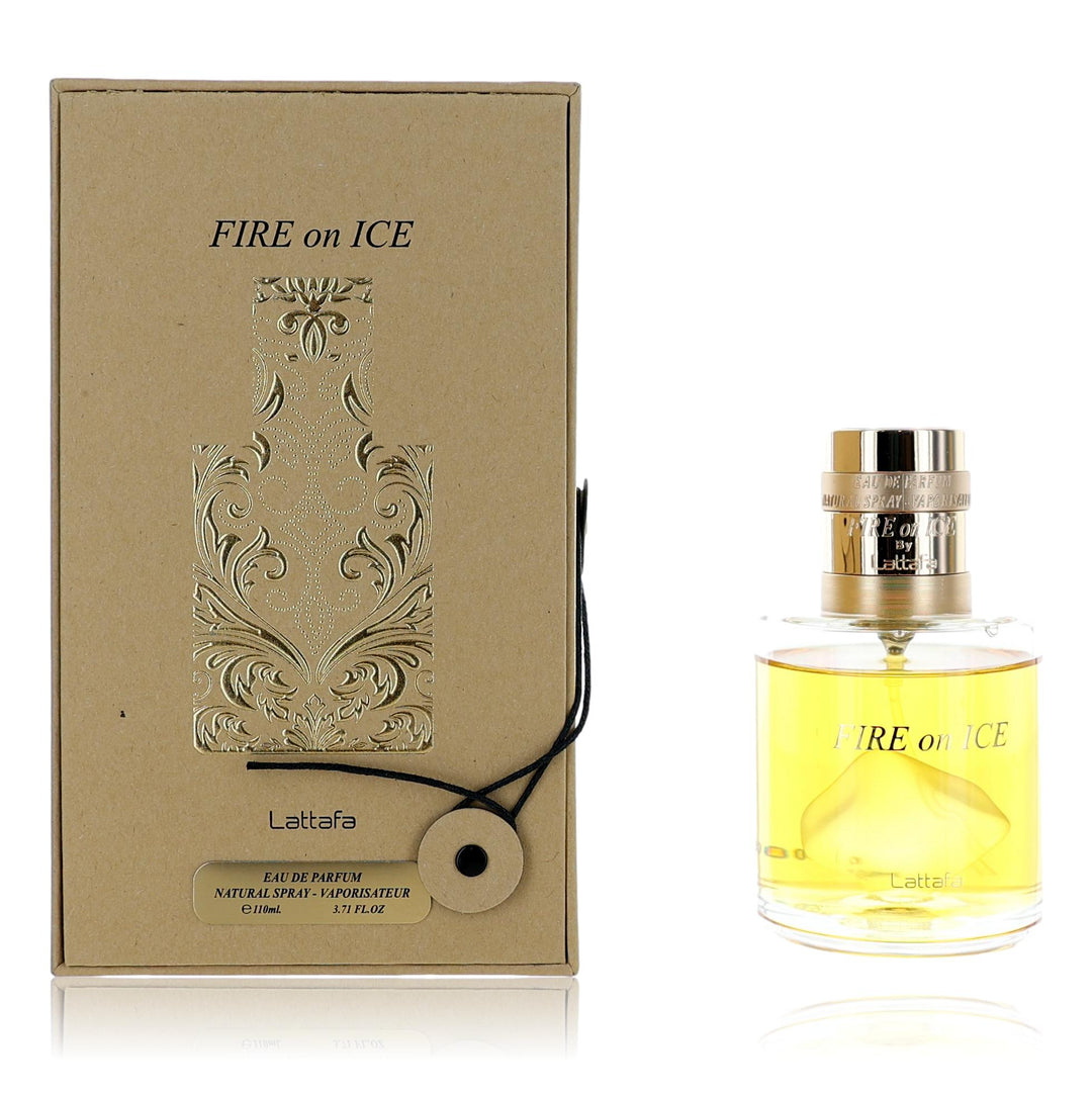 Fire On Ice By Lattafa, 3.71 Oz Edp Spray For Unisex - Rochan Shop