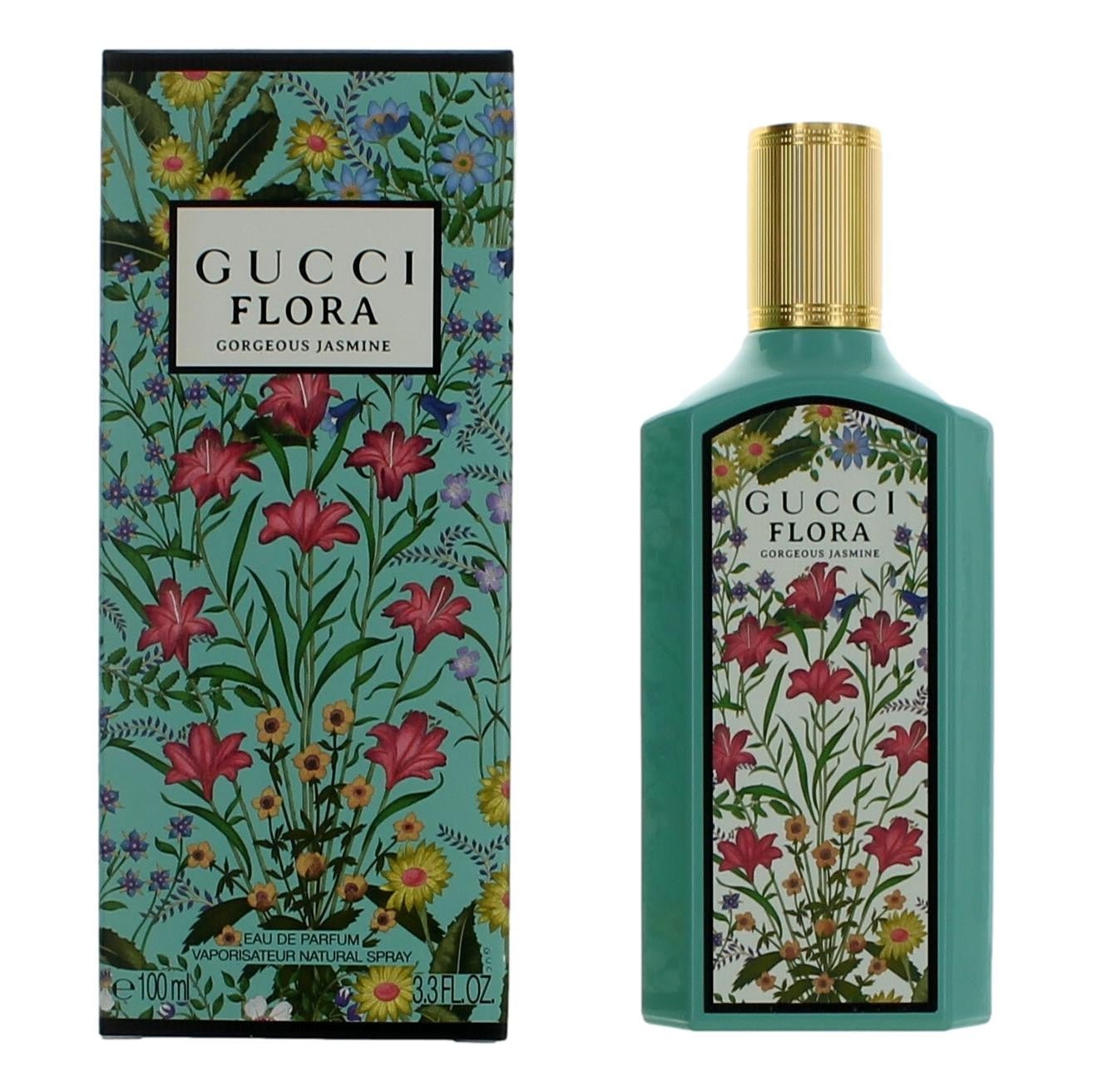 Flora Gorgeous Jasmine By Gucci, 3.3 Oz Edp Spray For Women - Rochan Shop