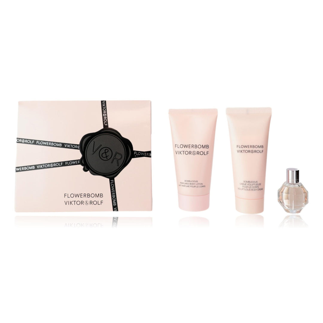 Flowerbomb By Viktor &amp; Rolf, 3 Piece Mini Set For Women - Rochan Shop