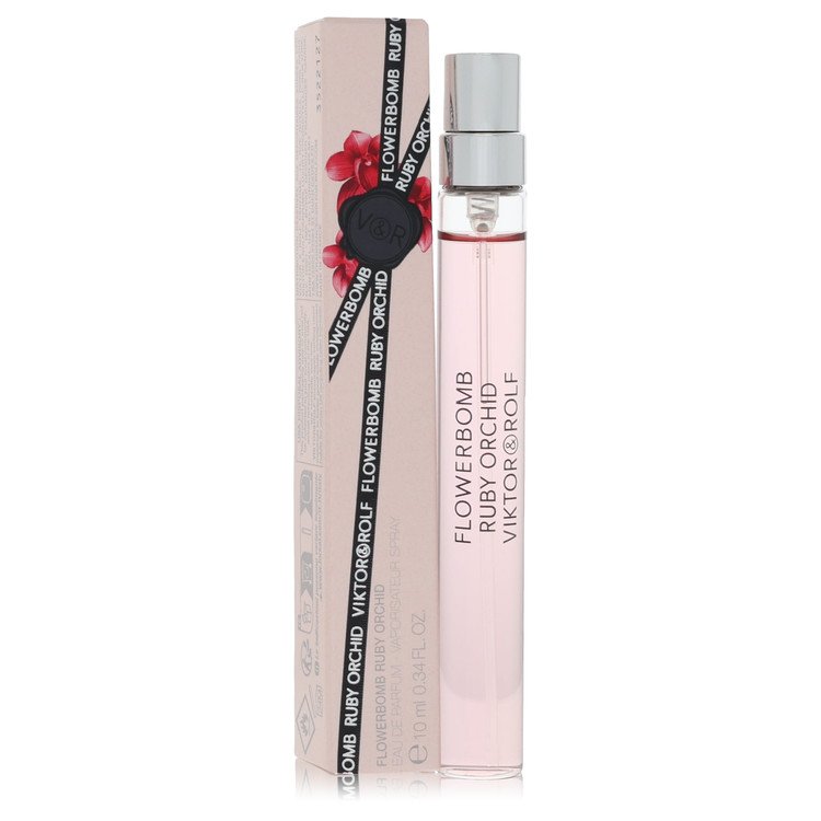 Flowerbomb Ruby Orchid By Viktor & Rolf Mini Edp Spray .34 Oz (Women) - Rochan Shop