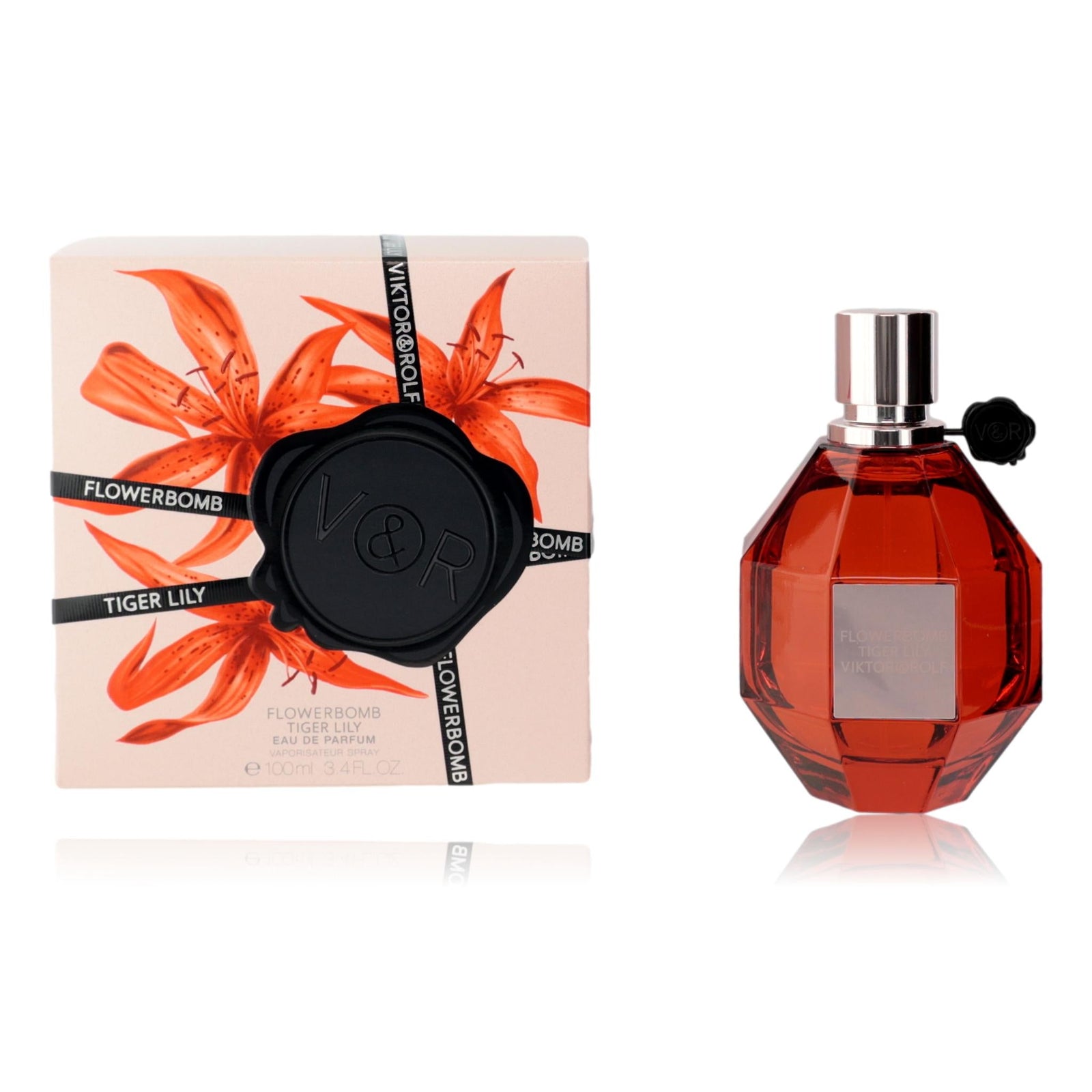 Flowerbomb Tiger Lily By Viktor & Rolf, 3.4 Oz Edp Spray For Women - Rochan Shop