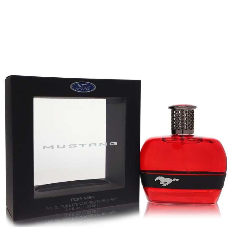 Ford Mustang Red By Estee Lauder Eau De Toilette Spray 3.4 Oz (Men) - Rochan Shop