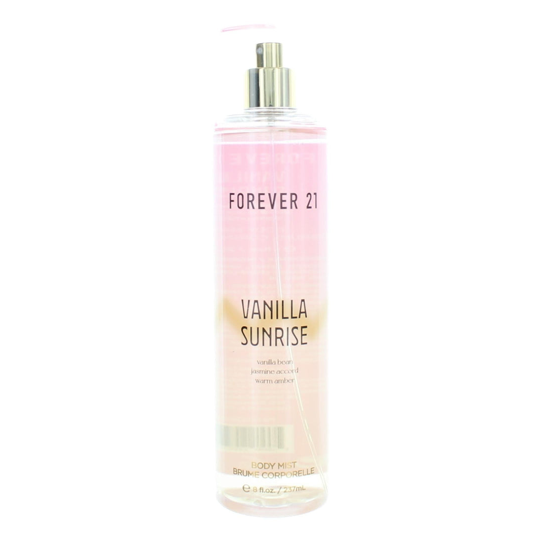 Forever 21 Vanilla Sunrise By Forever 21, 8 Oz Body Mist For Women - Rochan Shop