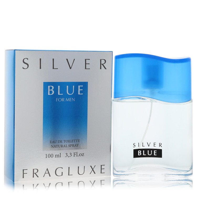 Fragluxe Silver Blue By Fragluxe Eau De Toilette Spray 3.3 Oz (Men) - Rochan Shop