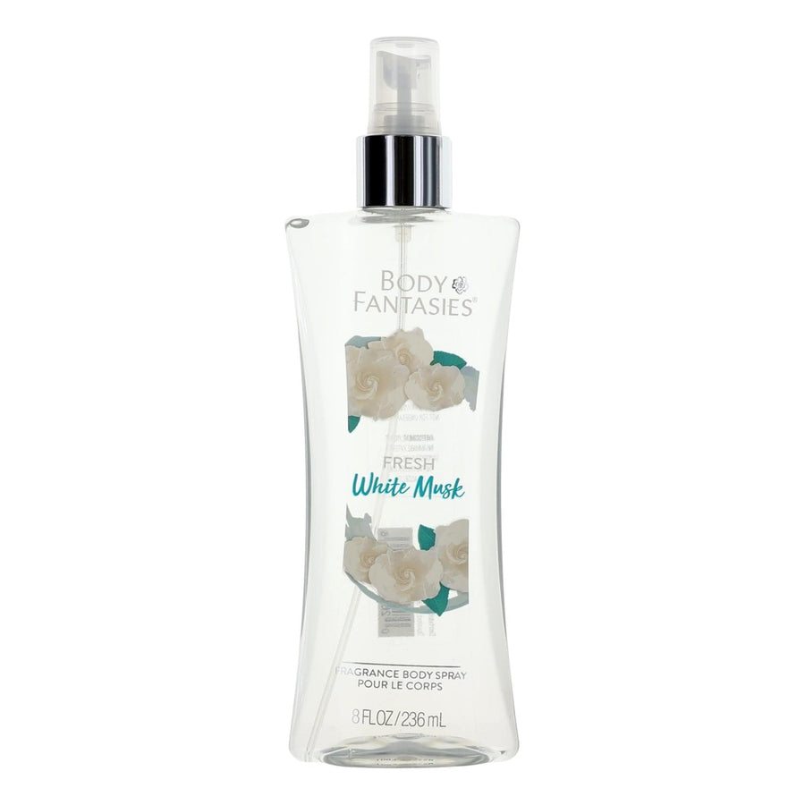 Fresh White Musk By Body Fantasies, 8 Oz Fragrance Body Spray Women - Rochan Shop