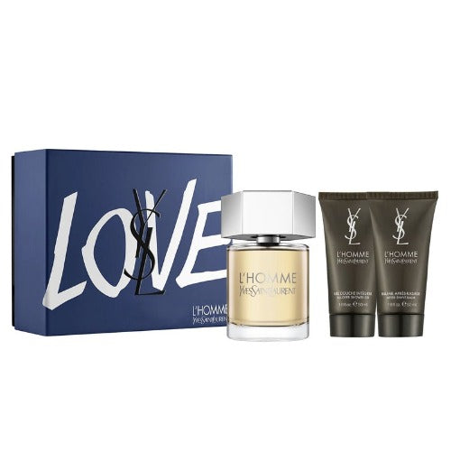 Ysl L'homme 3 Piece Gift Set Yves Saint Laurent Men's Gift Sets - Rochan Shop