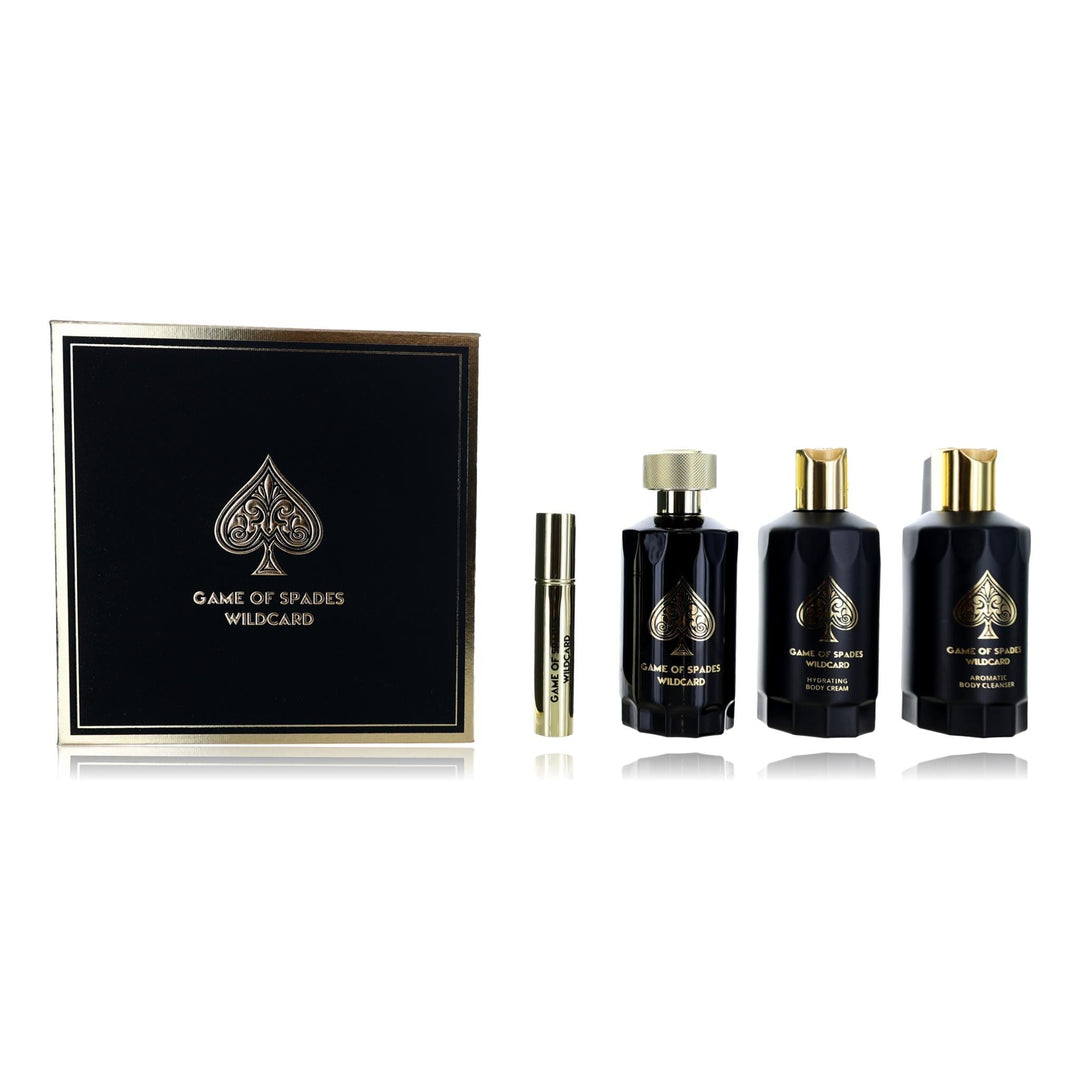 Game Of Spades Wildcard By Jo Milano, 4 Piece Gift Set For Unisex - Rochan Shop