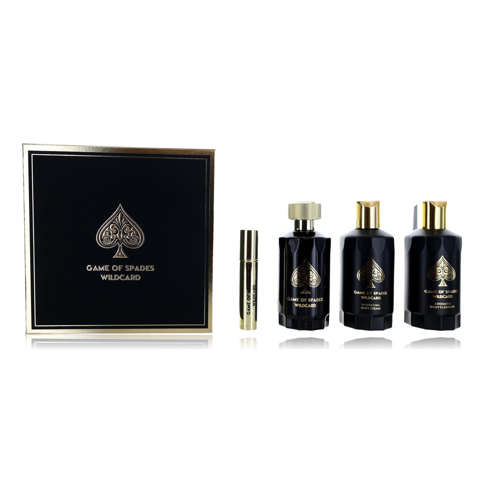Game Of Spades Wildcard By Jo Milano, 4 Piece Gift Set For Unisex - Rochan Shop