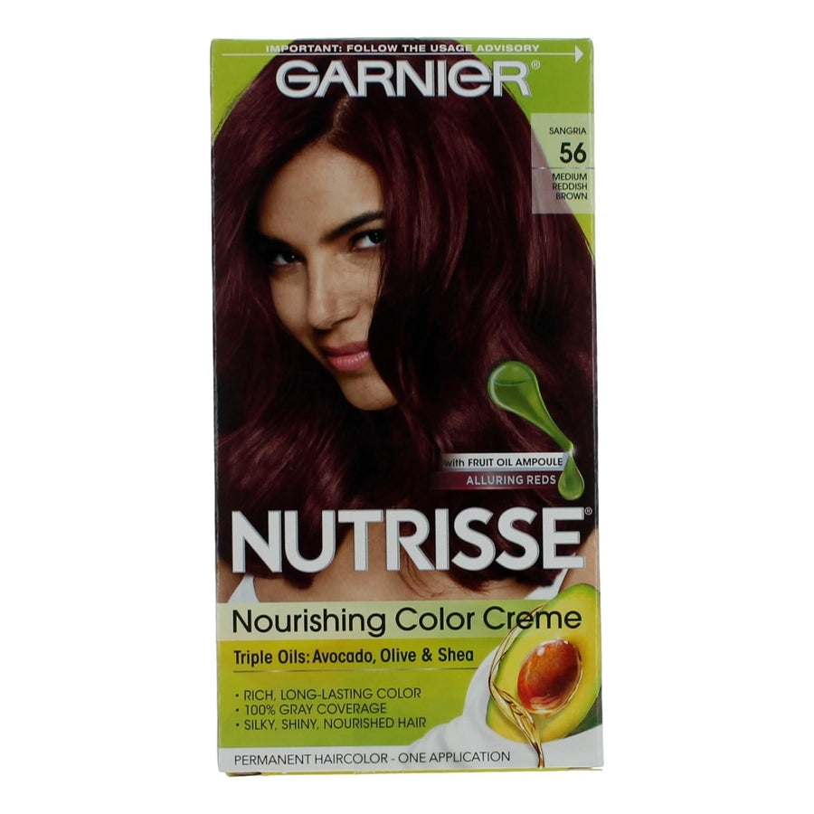 Garnier Hair Color Nutrisse Coloring Creme By Garnier, Hair Color Sangria 56 - Rochan Shop