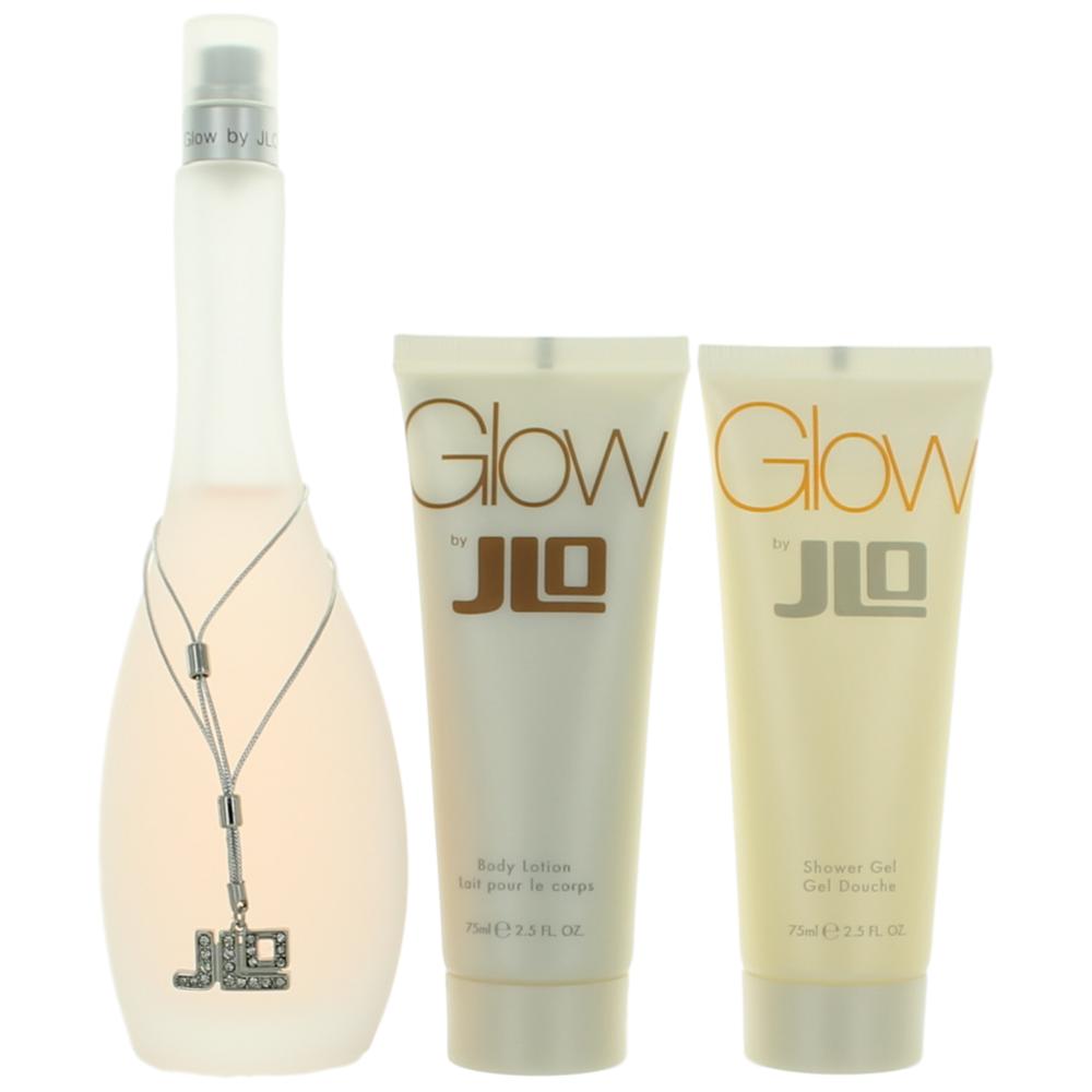 Glow By J.Lo, 3 Piece Gift Set For Women (Jennifer Lopez) - Rochan Shop