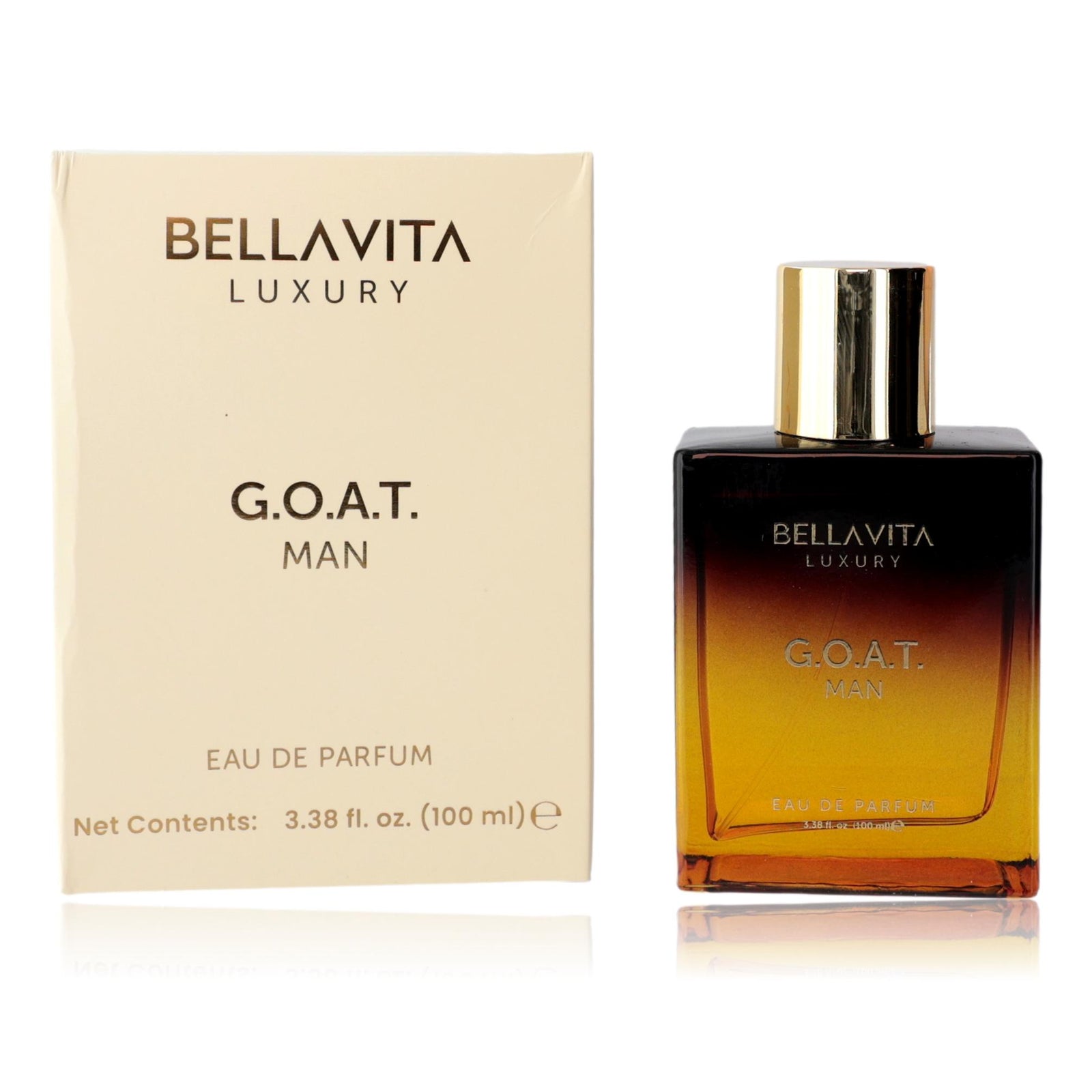 G.O.A.T. Man By Bellavita, 3.3 Oz Edp Spray For Men - Rochan Shop