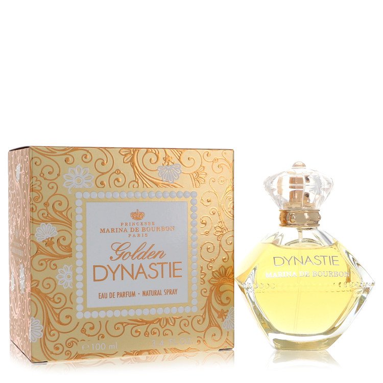 Golden Dynastie Eau De Parfum Spray By Marina De Bourbon (Women) - Rochan Shop