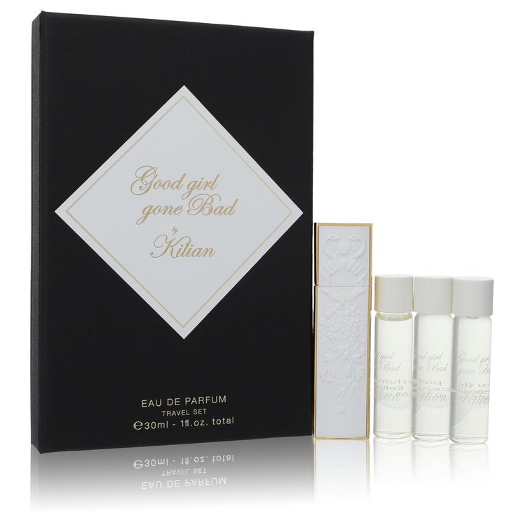 Good Girl Gone Bad 4 X 0.25 Oz Travel Spray Includes 1 White Travel Spray With 4 Refills By Kilian (Women) - Rochan Shop
