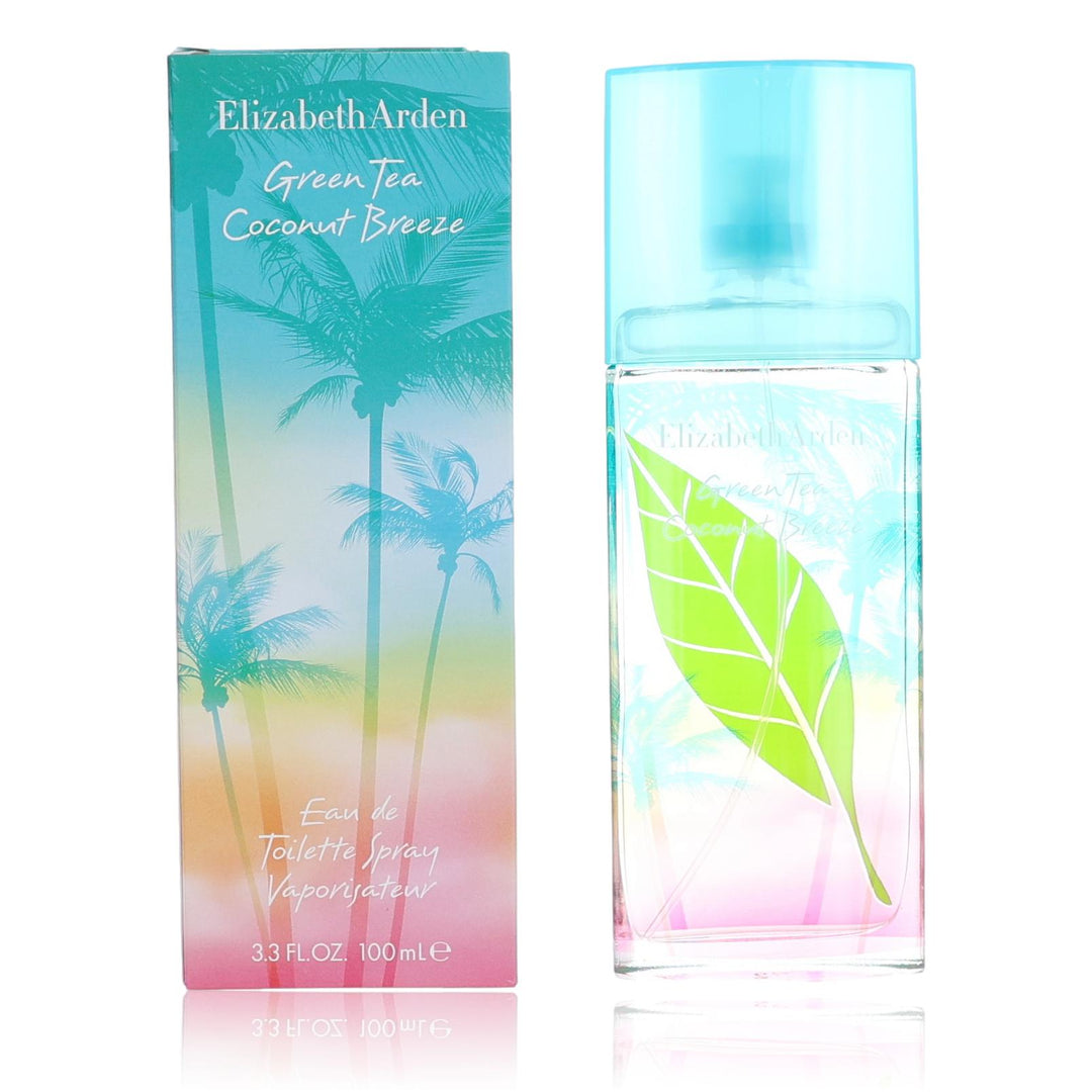 Green Tea Coconut Breeze By Elizabeth Arden, 3.3oz Edt Spray Women - Rochan Shop