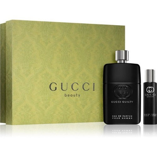 Gucci Guilty Eau De Parfum 2 Piece Gift Set Gucci Men's Gift Sets - Rochan Shop