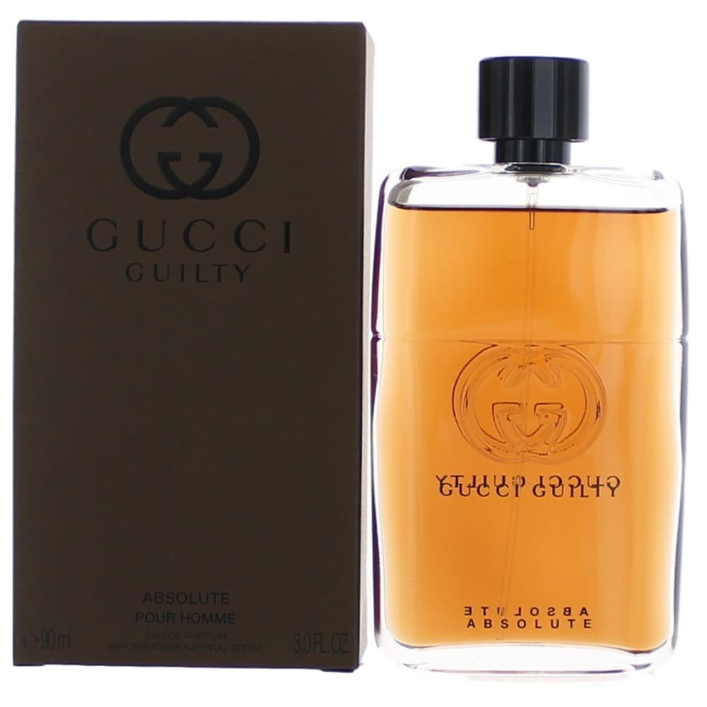 Gucci Guilty Absolute Pour Homme By Gucci, 3 Oz Edp Spray For Men - Rochan Shop
