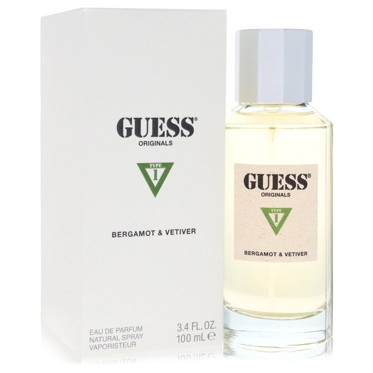 Guess Originals Type 1 Bergamot & Vetiver By Guess Eau De Parfum Spray 3.4 Oz (Men) - Rochan Shop