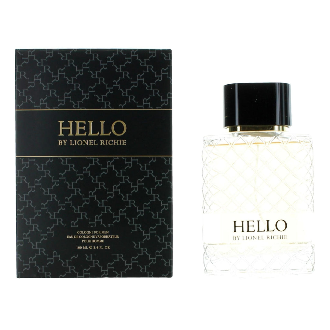 Hello By Lionel Richie, 3.4 Oz Eau De Cologne Spray For Men - Rochan Shop
