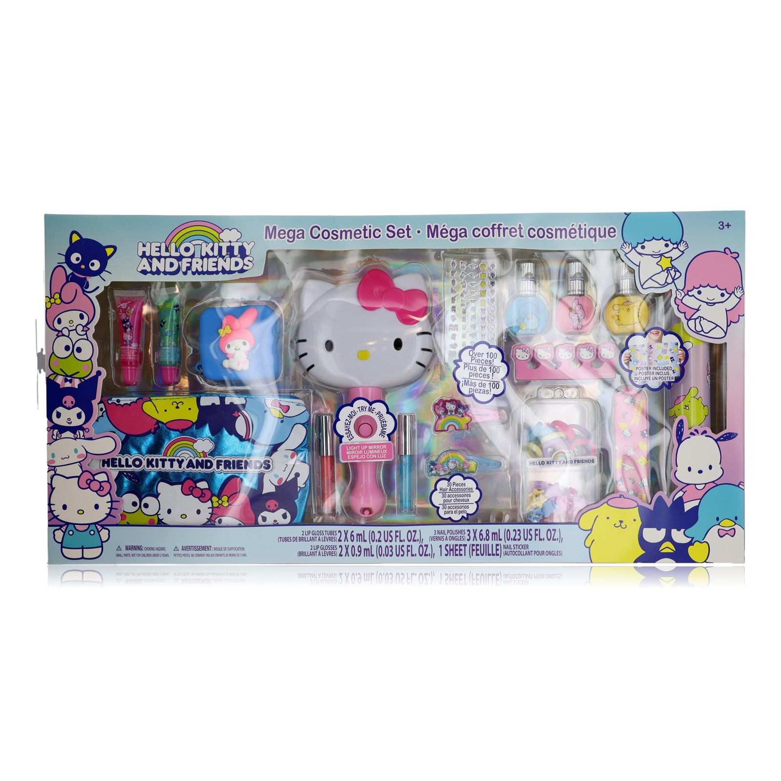 Hello Kitty & Friends By Hello Kitty, Mega Cosmetic Set For Kids - Rochan Shop