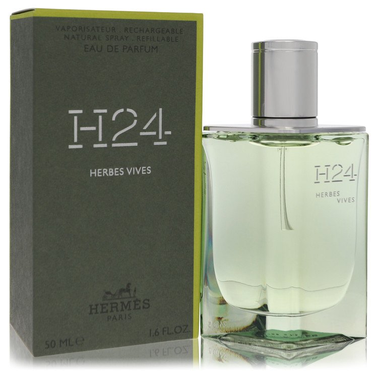 Hermes H24 Herbes Vives Eau De Parfum Refillable Spray By Hermes (Men) - Rochan Shop
