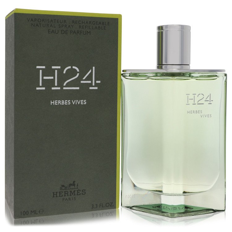 Hermes H24 Herbes Vives Eau De Parfum Refillable Spray By Hermes (Men) - Rochan Shop