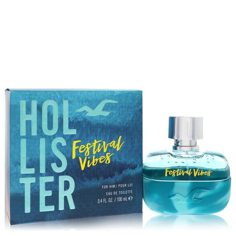 Hollister Festival Vibes Eau De Toilette Spray By Hollister (Men) - Rochan Shop