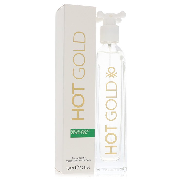Hot Gold By Benetton Eau De Toilette Spray 3.3 Oz (Women) - Rochan Shop