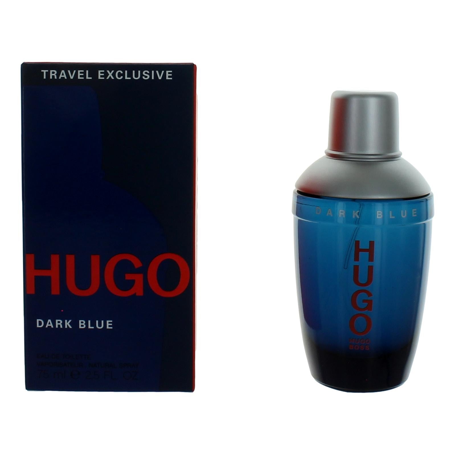Hugo Dark Blue By Hugo Boss, 2.5 Oz Edt Spray For Men - Rochan Shop