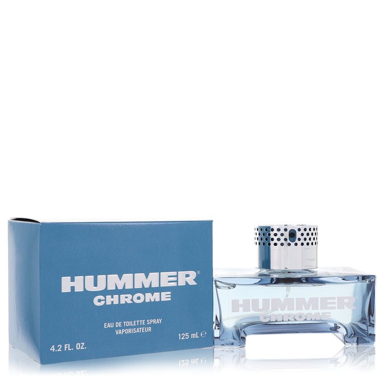 Hummer Chrome Eau De Toilette Spray By Hummer (Men) - Rochan Shop