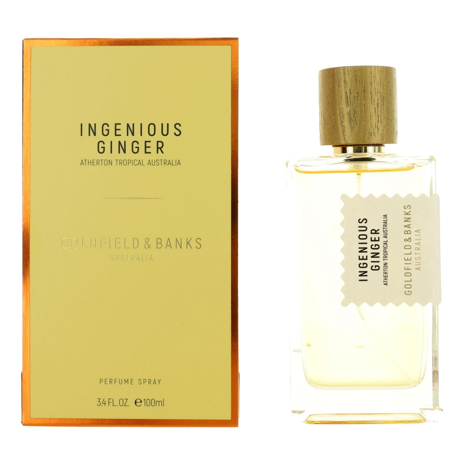 Ingenious Ginger By Goldfield & Banks, 3.4 Oz Perfume Spray For Unisex - Rochan Shop