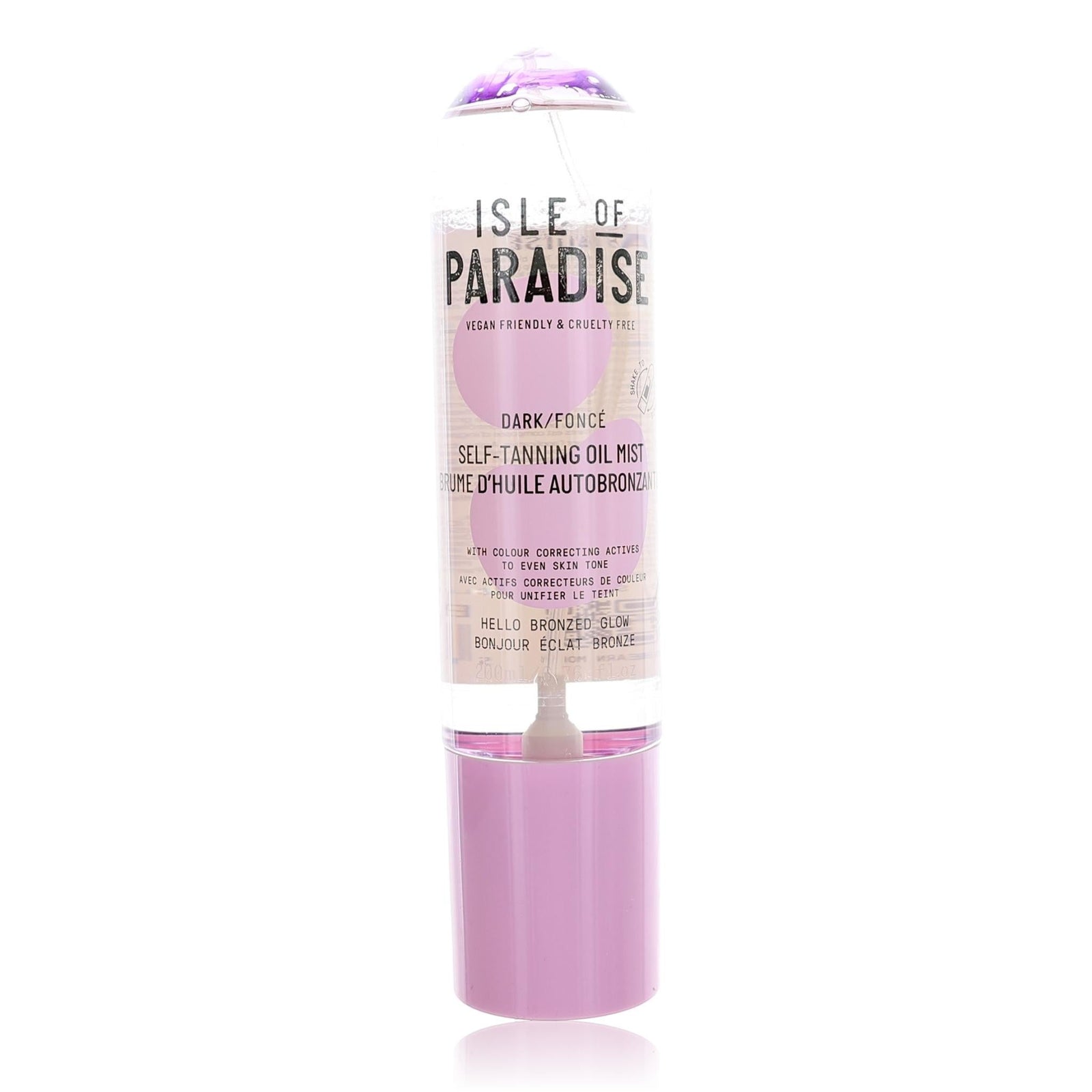 Isle Of Paradise Self Tanning Oil Mist, 6.7oz Self Tanner Dark - Rochan Shop