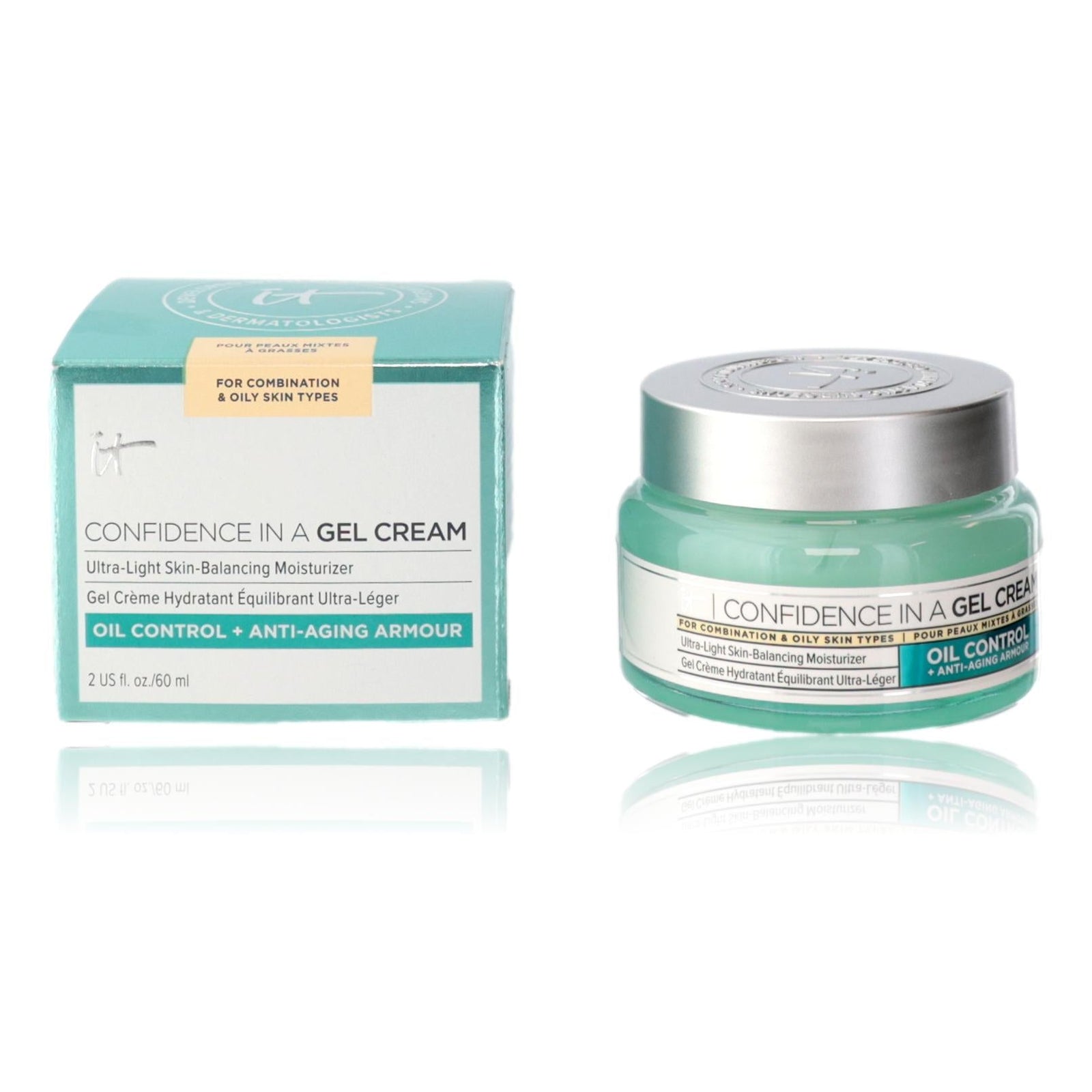 It Cosmetics Confidence In A Gel Cream By It Cosmetics, 2oz Facial Cream - Rochan Shop