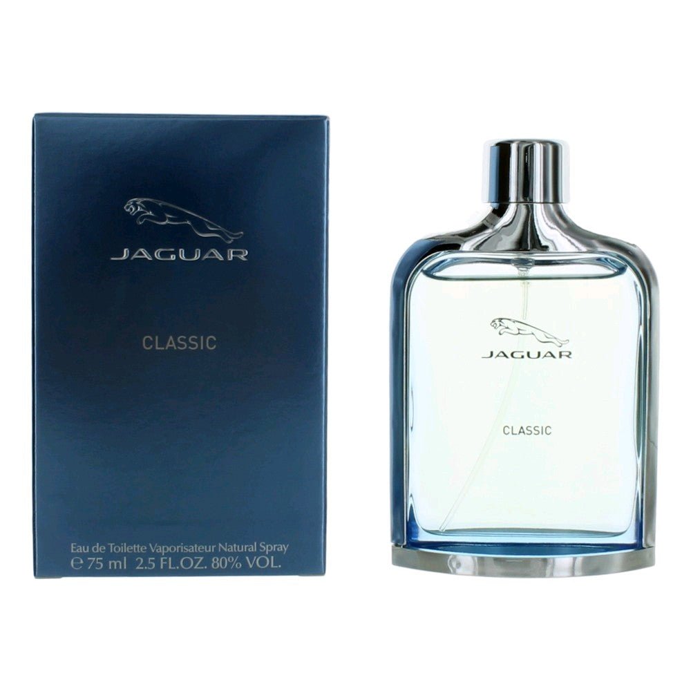 Jaguar Classic Blue By Jaguar, 2.5 Oz Edt Spray For Men - Rochan Shop