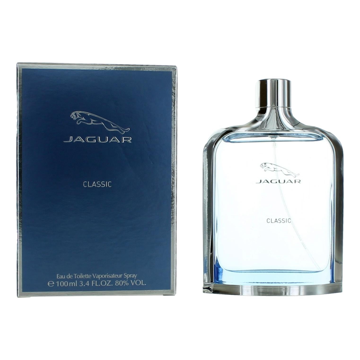 Jaguar Classic Blue By Jaguar, 3.4 Oz Edt Spray For Men - Rochan Shop