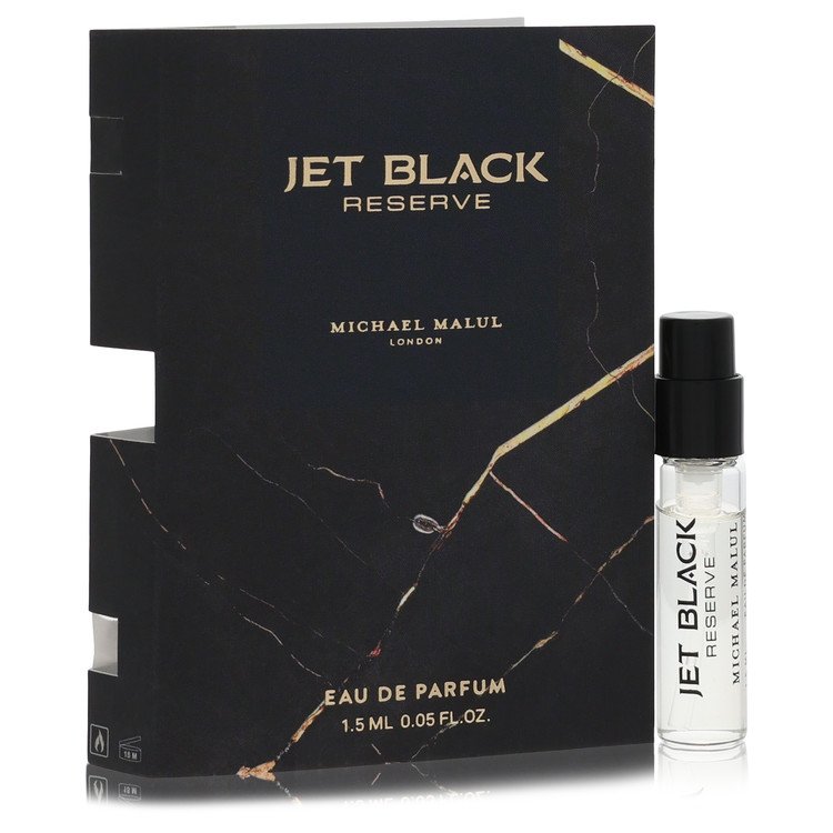 Jet Black Reserve By Michael Malul Vial (Sample) .05 Oz (Men) - Rochan Shop