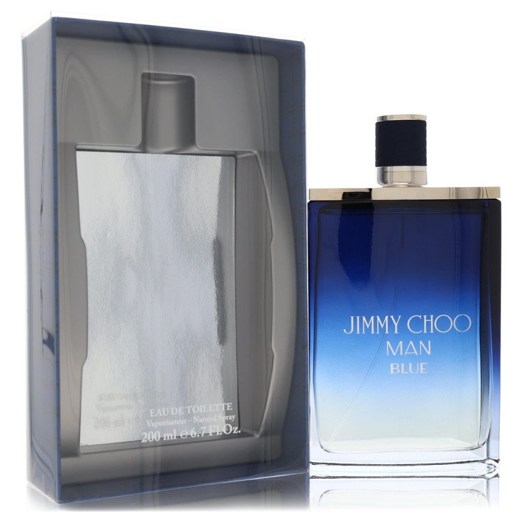 Jimmy Choo Man Blue By Jimmy Choo Eau De Toilette Spray 6.7 Oz (Men) - Rochan Shop
