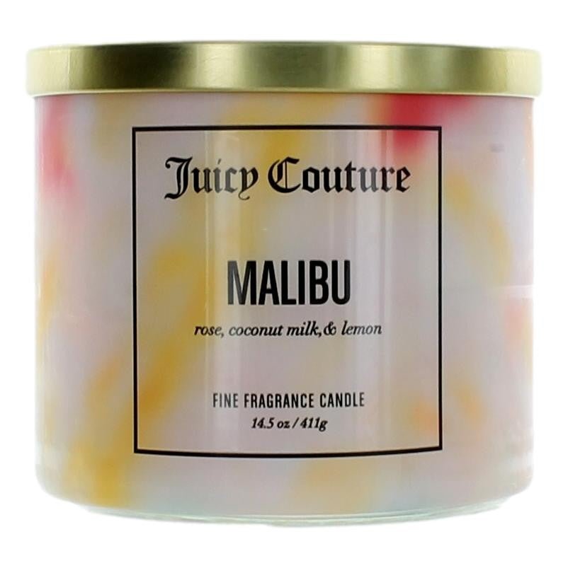 Juicy Couture 14.5 Oz Soy Wax Blend 3 Wick Candle Malibu - Rochan Shop