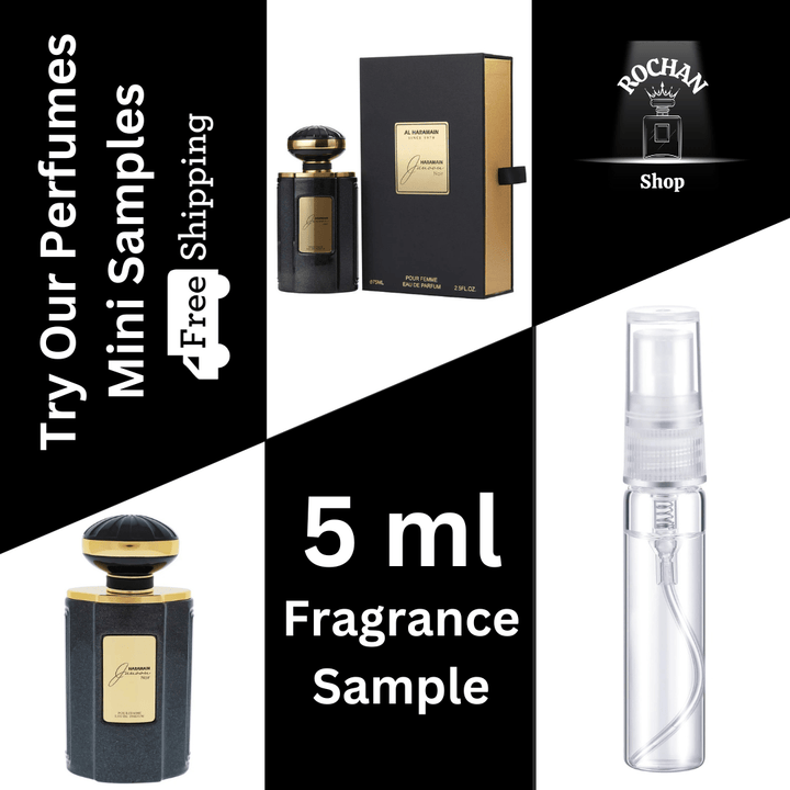 Junoon Noir By Al Haramain Eau De Parfum Spray 5 ml Sample (Women) - Rochan Shop
