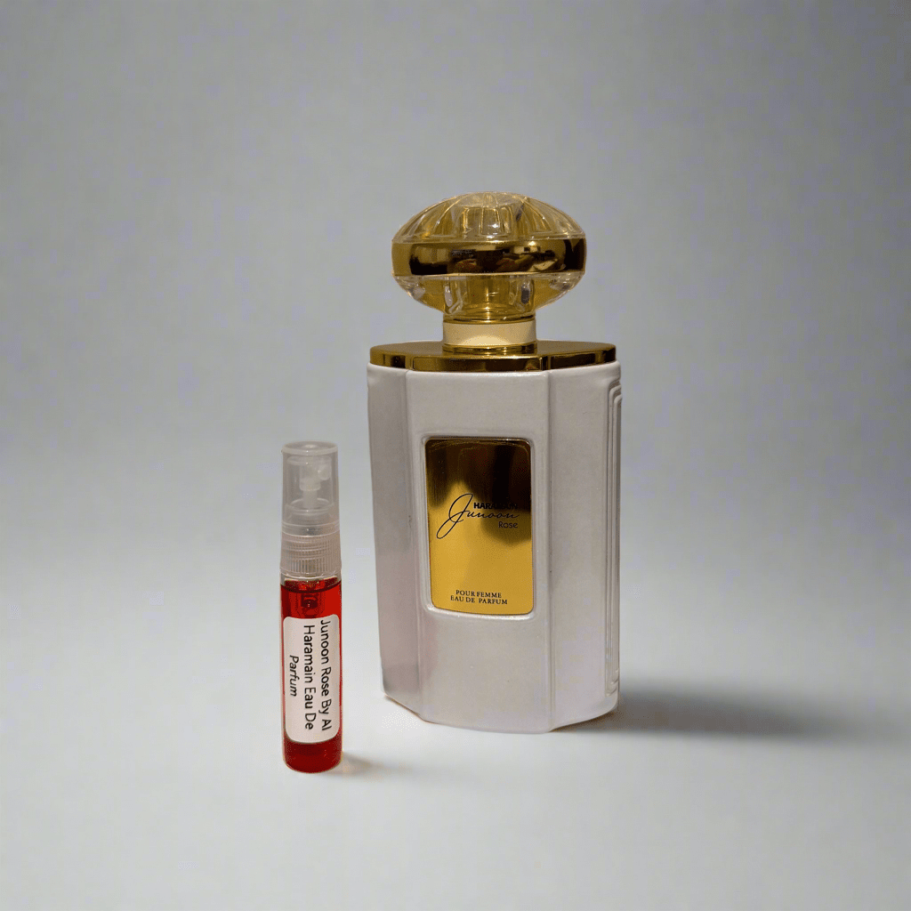 Junoon Rose By Al Haramain Eau De Parfum Spray 5 ml Sample (Women) - Rochan Shop