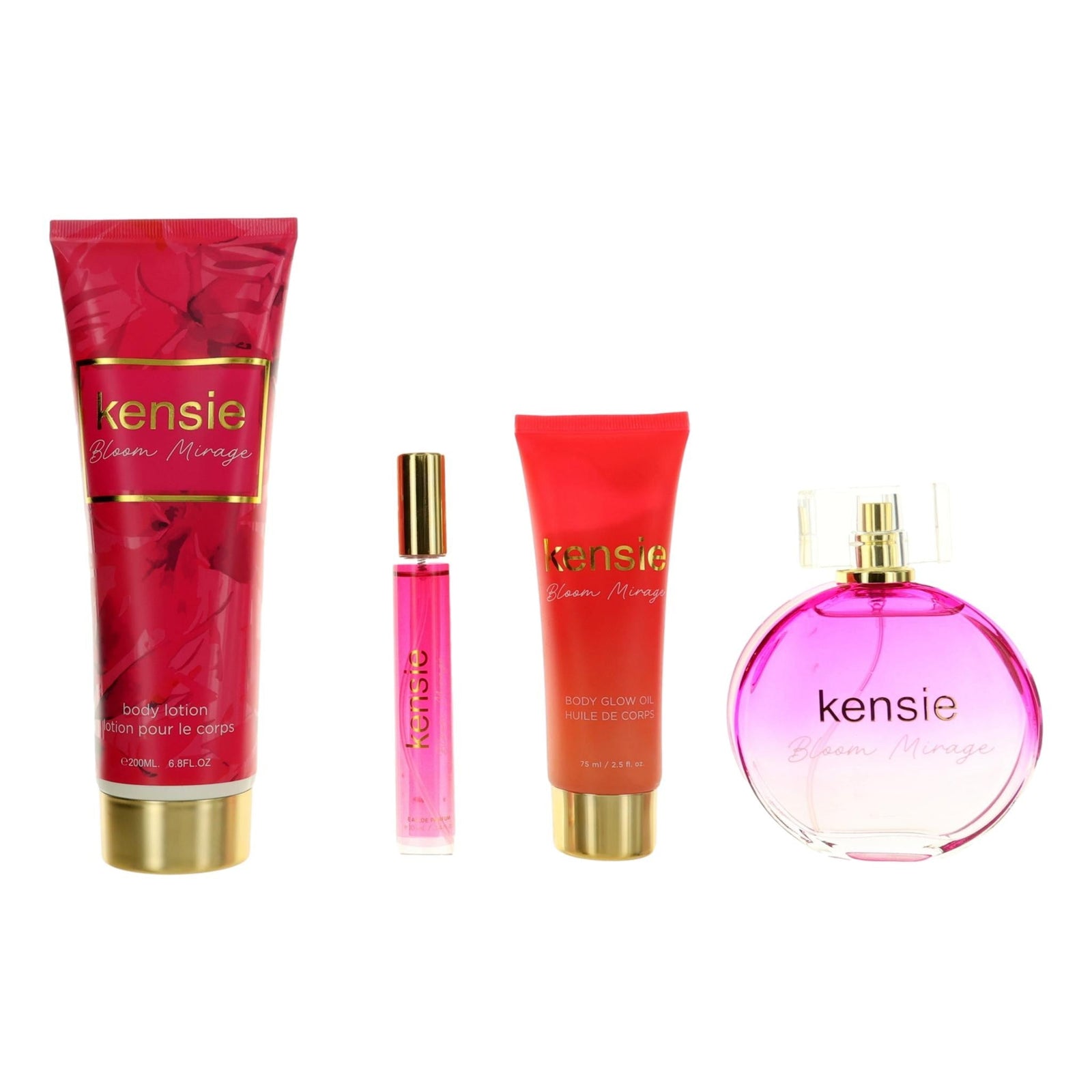 Kensie Bloom Mirage By Kensie, 4 Piece Gift Set For Women - Rochan Shop