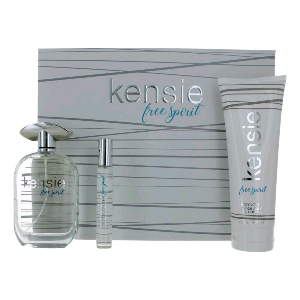 Kensie Free Spirit By Kensie, 3 Piece Gift Set For Women - Rochan Shop