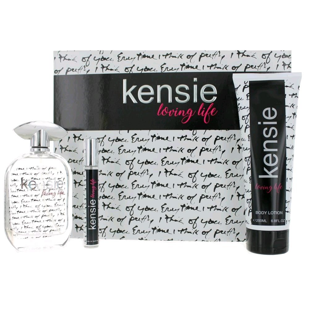 Kensie Loving Life By Kensie, 3 Piece Gift Set For Women - Rochan Shop
