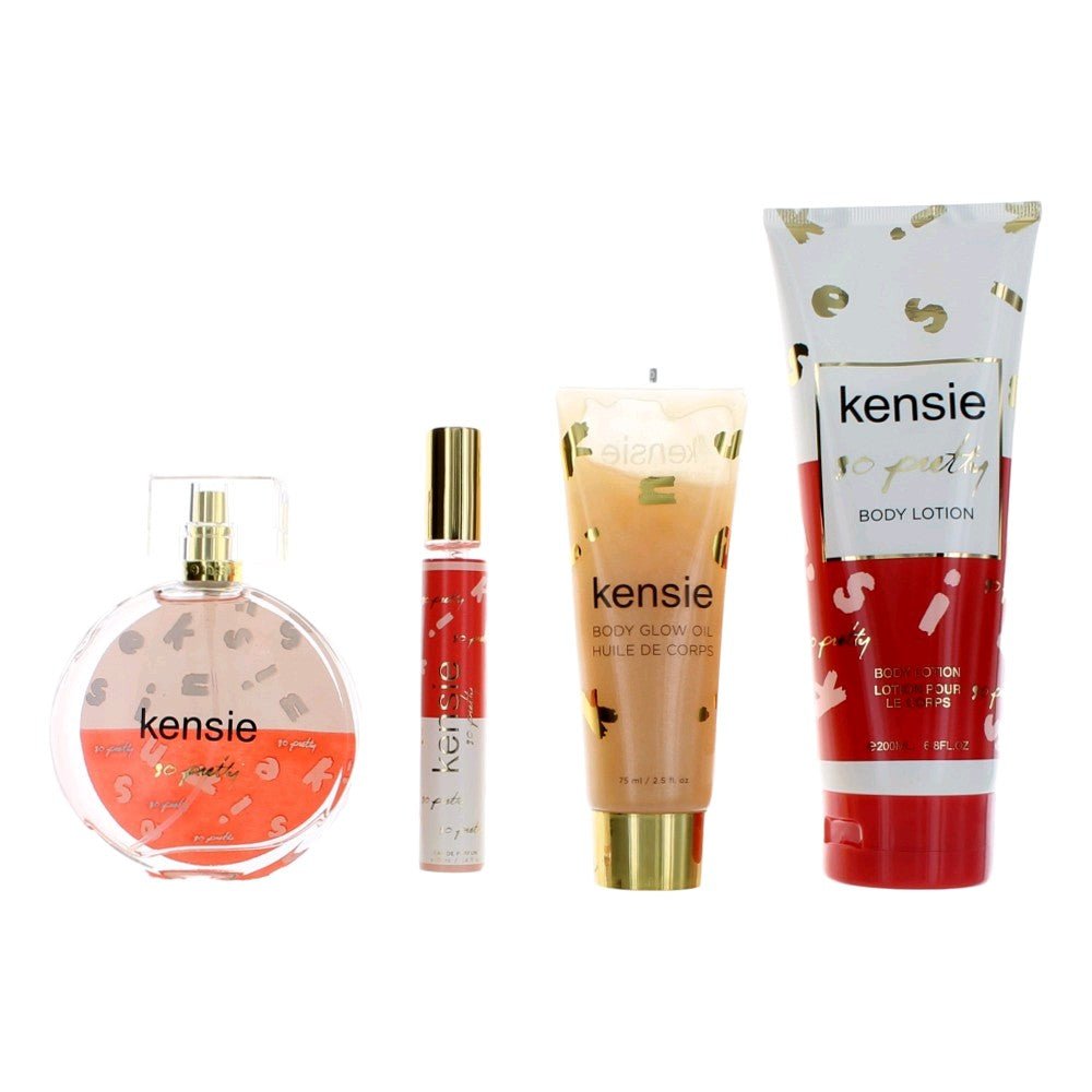 Kensie So Pretty By Kensie, 4 Piece Gift Set For Women - Rochan Shop