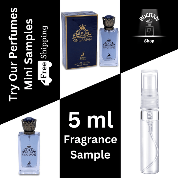 Kingsman By Maison Alhambra Eau De Parfum Spray 5 ml Sample (Men) - Rochan Shop