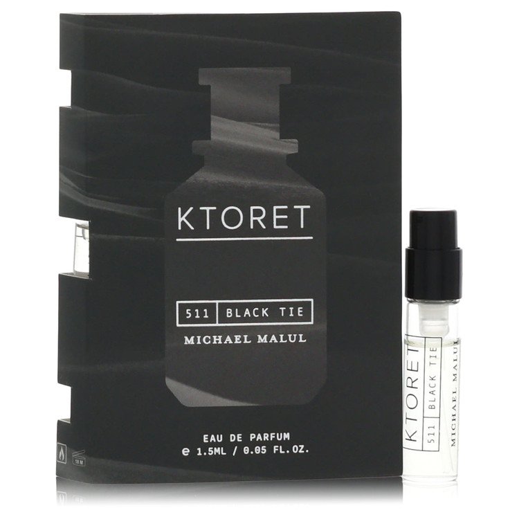 Ktoret 511 Black Tie By Michael Malul Vial (Sample) .05 Oz (Men) - Rochan Shop