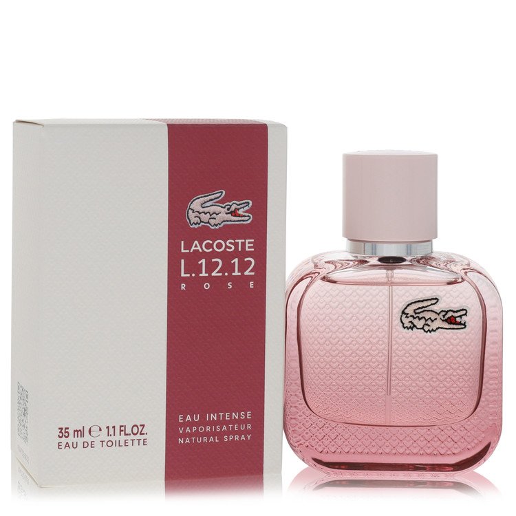 Lacoste Eau De Lacoste L.12.12 Rose Eau Intense By Lacoste Eau De Toilette Spray 1.1 Oz (Women) - Rochan Shop